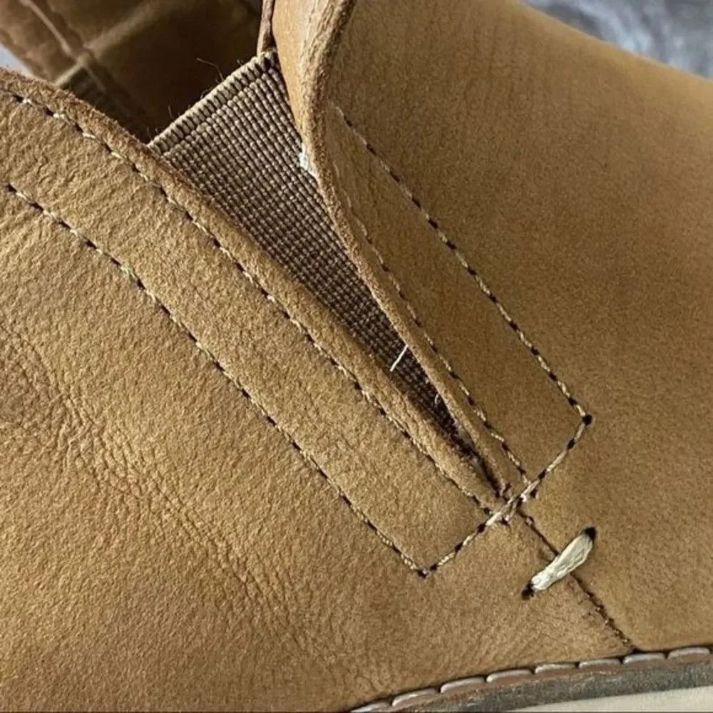 NEW DOLCE VITA Ankle Booties Block Heels Boot Pull Tab Womens Size 6 Almond Toe‎ - Picture 12 of 13